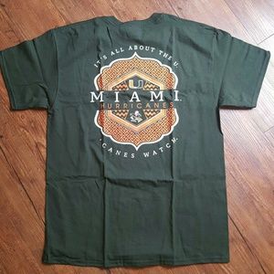 Miami hurricanes tshirt